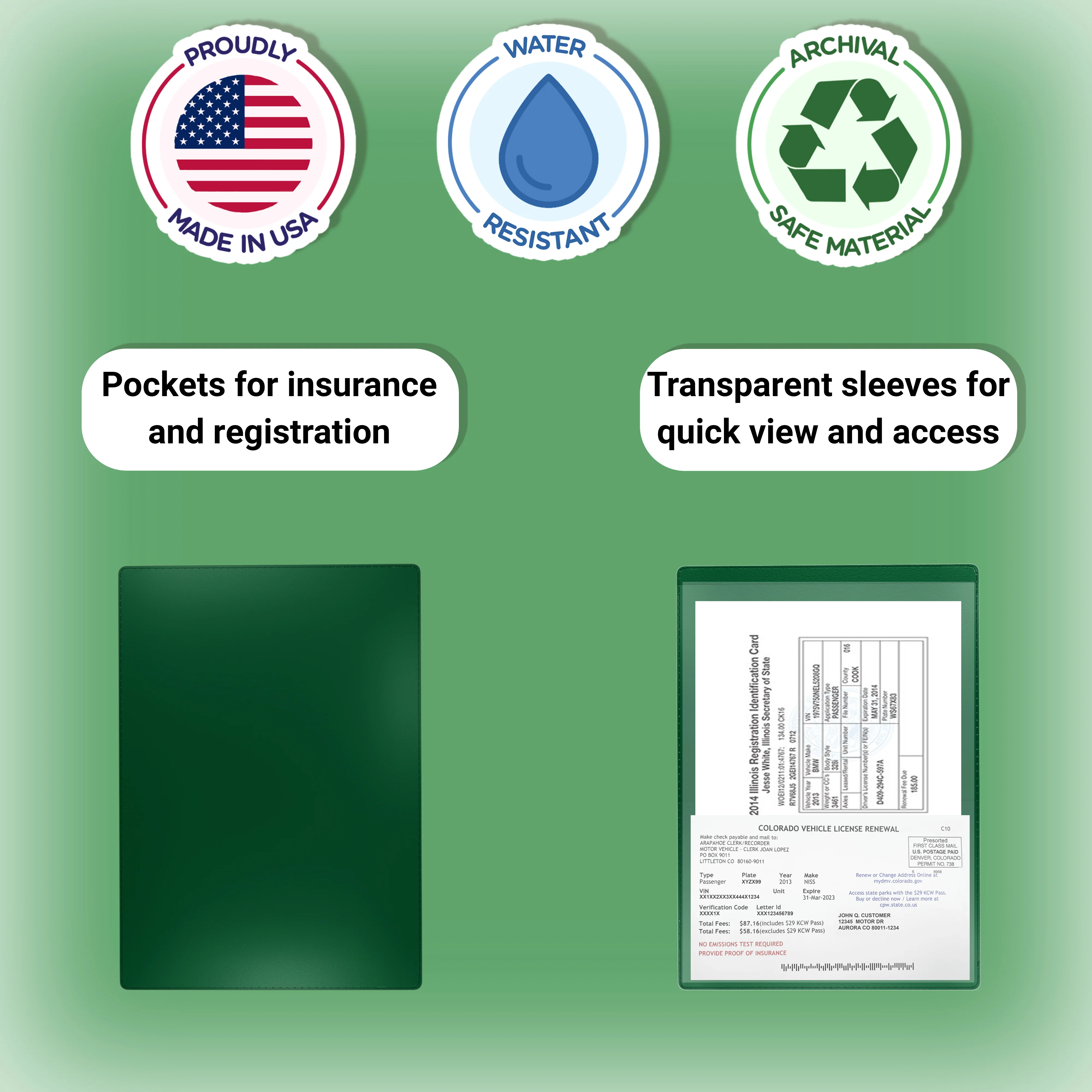 Auto Insurance Form Holders (FS-20) - Image 35