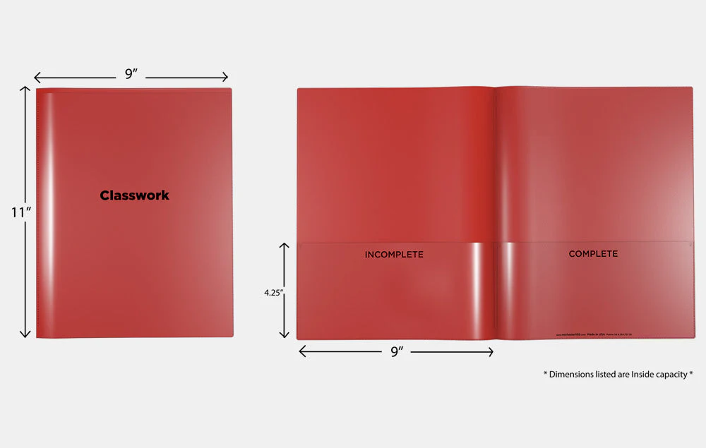 Nicky's® Customized Classwork Folders - Image 3