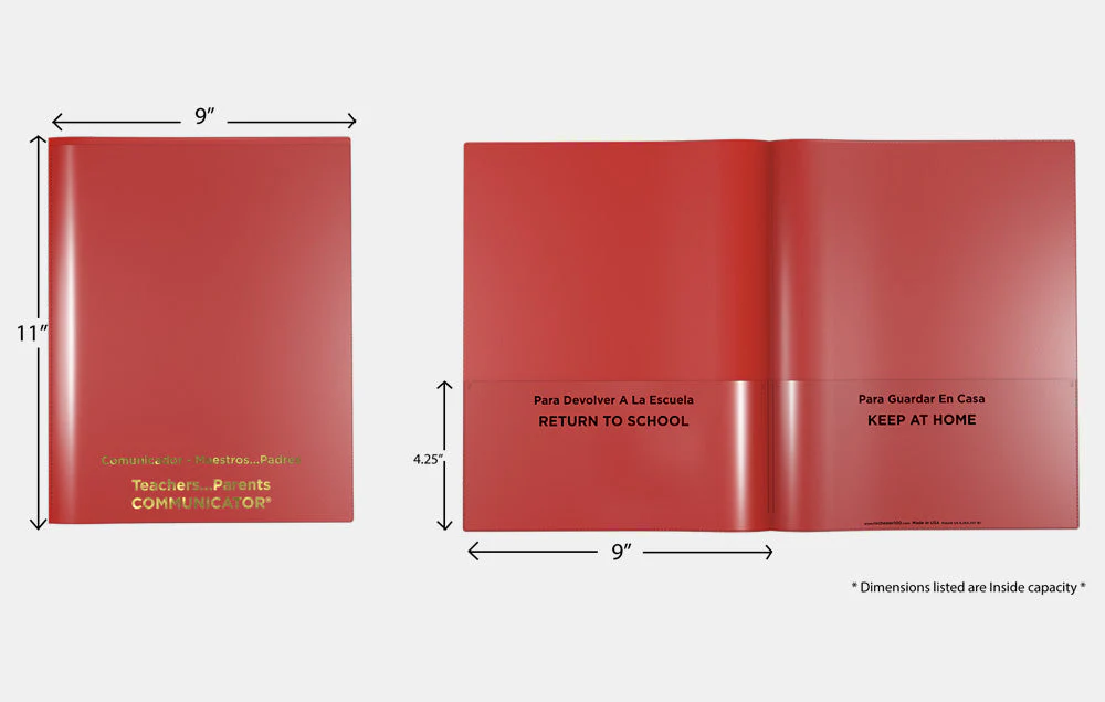 Nicky's Communicator® Spanish/Bilingual Folders - Image 3